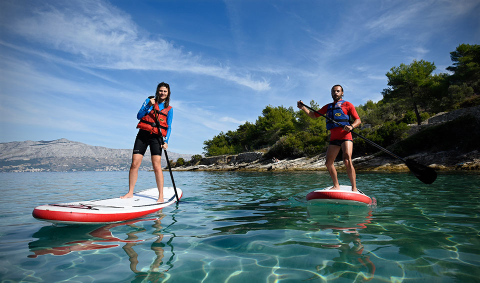 Stand Up Paddling tour 